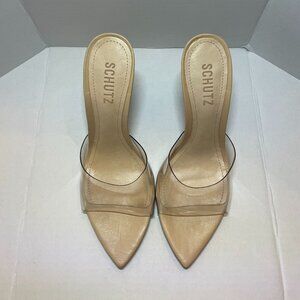Schutz Clear Wedge